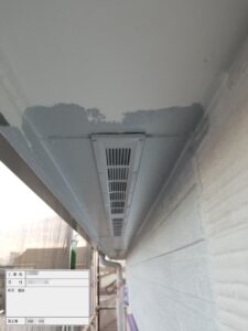 東京都大田区　Y様邸　外壁塗装工事　軒天井の塗装　付帯部とは？