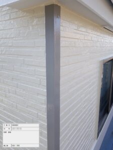 東京都江戸川区西小岩　N様邸　外壁塗装工事　モール材の塗装と色選びのポイント