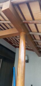 東京都葛飾区　S様邸　外壁塗装工事　木部は腐食に注意！