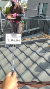 東京都葛飾区　外壁塗装工事　瓦屋根のメンテナンス方法