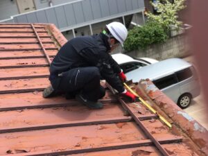 東京都葛飾区　屋根塗装工事　金属屋根のメンテナンス方法