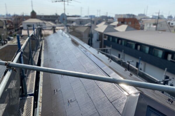 東京都葛飾区　B様邸　屋根修理・屋根塗装工事　屋根はアレスダイナミックルーフを採用しました！
