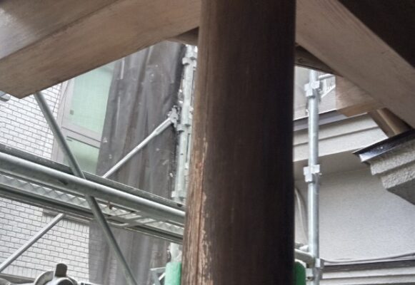 東京都葛飾区　外壁塗装工事　塗装工事を始める前に押さえておきたい付帯部塗装のポイント