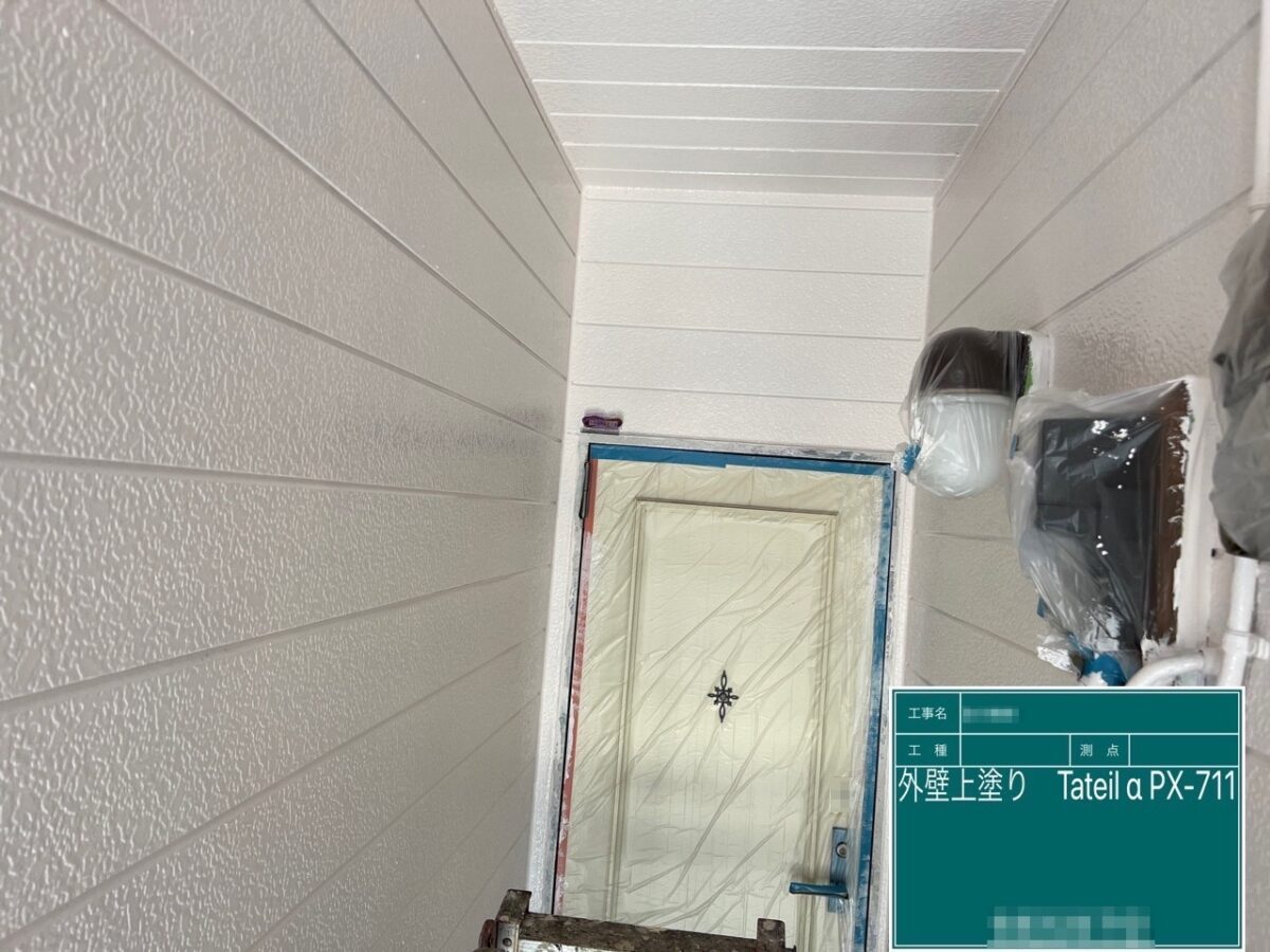 東京都江戸川区　Y様邸　屋根・外壁塗装工事　工事品質に関わる大事な養生作業について