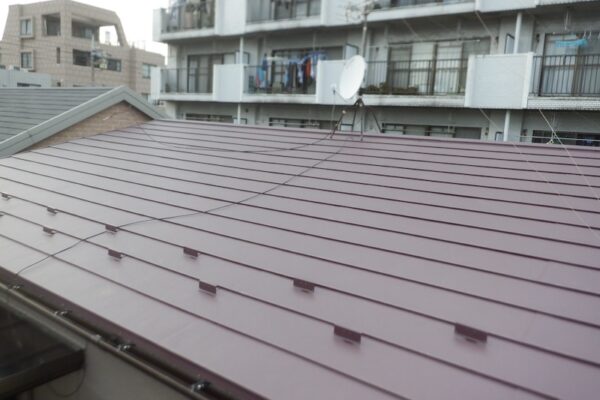 東京都墨田区　F様邸　屋根塗装・雨樋交換・波板張り替え工事